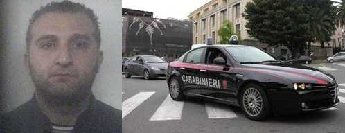 I carabinieri arrestano Rocco Tropeano
