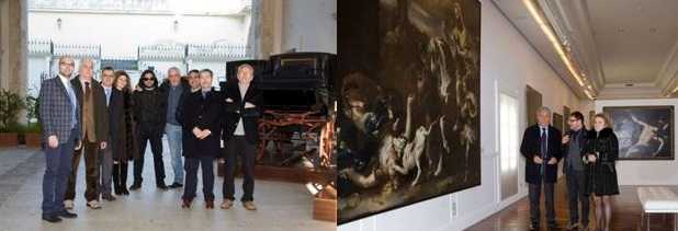 Antonio Bassolino e Mario Spagnuolo visitano la Galleria Nazionale di Cosenza