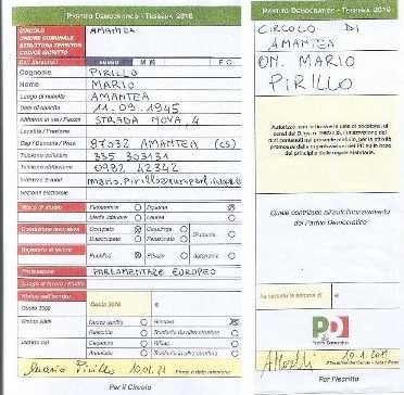 Mario Pirillo, ecco la mia adesione al partito democratico