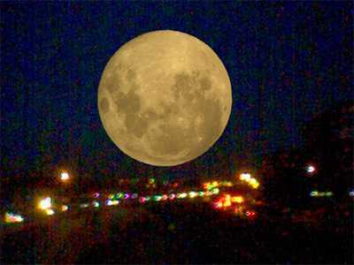 Astronomia, stasera arriva la luna gigante