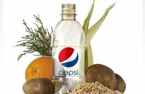 Pepsi Cola sviluppa la prima bottiglia al mondo a base totalmente vegetale
