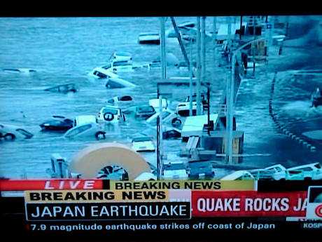 Violento sisma magnitudo 8.9 in Giappone. Tsunami a Sendai con onde di 10 metri