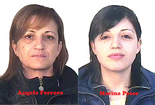 I carabinieri di Reggio arrestano la madre e la sorella della collaboratrice di giustizia Giuseppina Pesce