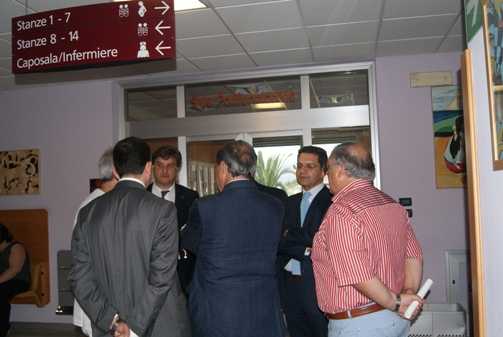 La delegazione regionale Idv visita l’ospedale di Cosenza