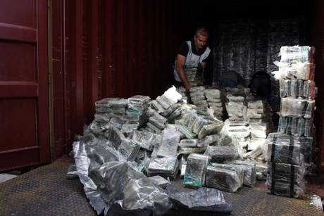 Sequestrata cocaina per 300 milioni euro