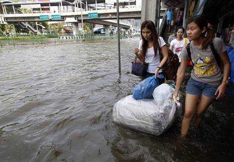 Thailandia, acqua minaccia Bangkok