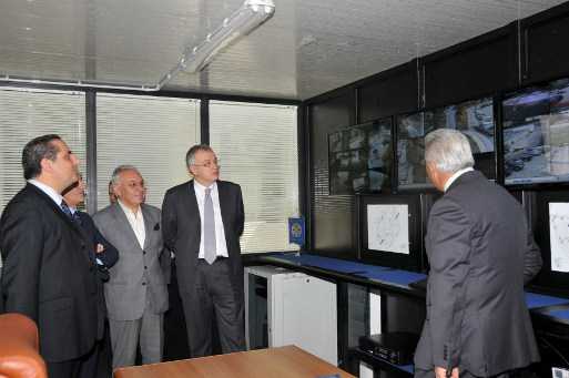 Talarico inaugura la sala operativa di controllo di palazzo Campanella