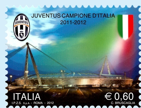 Dedicato alla Juventus il nuovo francobollo di Poste italiane