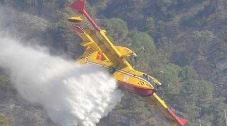 Nonostante la scarsa disponibilità di aerei, contenuti i danni degli incendi nel parco d’Aspromonte