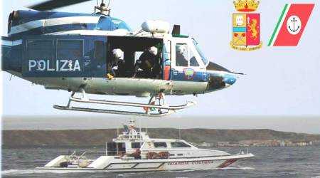 Polizia di Stato e Guardia costiera in azione a Calamizzi