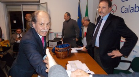Mimmo Praticò riconfermato presidente del Coni Calabria