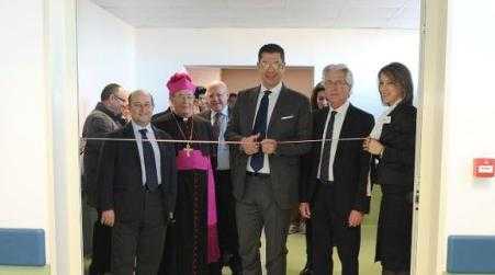 Scopelliti ha inaugurato stamattina i nuovi reparti di Pediatria e di Ostetricia-Ginecologia degli ospedali Riuniti di Reggio