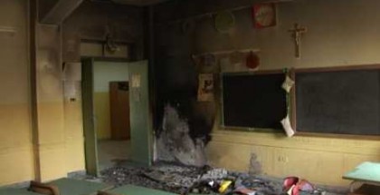 scuola monteleone incendio
