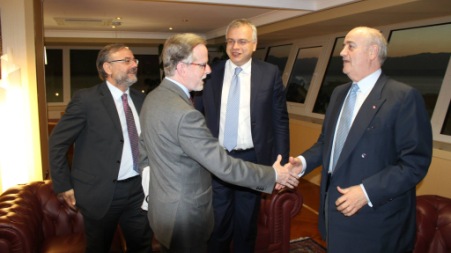 Il presidente Talarico riceve la visita dell’ambasciatore canadese Fox e del ministro Fantino