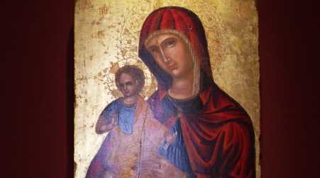 Presentato a piazza Armerina il dipinto restaurato della Madonna della Consolazione del XVII secolo