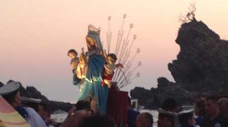 Palmi, ieri la festa di Maria Santissima dell’Alto Mare