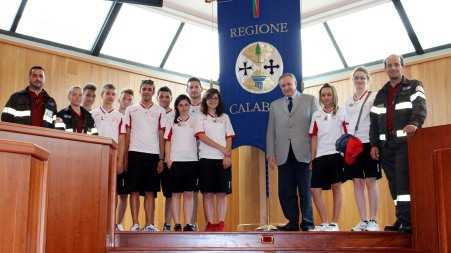 Gli studenti del Campogiovani in visita al Consiglio regionale