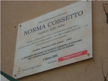 Commemorate a Reggio Calabria le vittime delle foibe