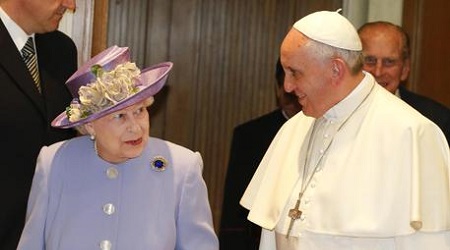Elisabetta II in visita a Roma
