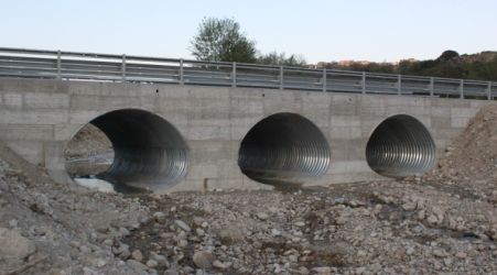 Crotone, inaugurato il ponte sul torrente Sorriaggio