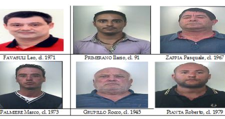 Sei arresti operati nelle ultime 24 ore dai carabinieri del gruppo di Locri