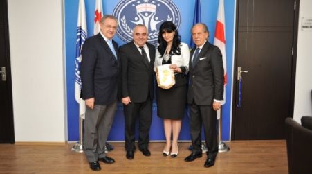 Coni e Consiglio regionale, delegazione calabrese ricevuta dal ministro dello Sport della Georgia