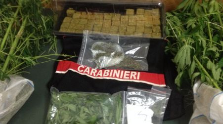 Scovato un laboratorio di produzione della marijuana, due arresti a Reggio Calabria