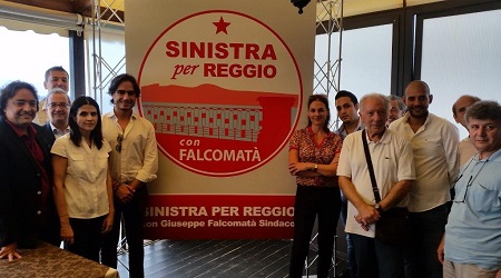 La lista “Sinistra per Reggio” ha presentato ufficialmente il suo simbolo elettorale