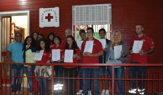 Taurianova, consegnati gli attestati di volontario CRI Diciotto nuovi volontari entrati a far parte della famiglia   della Croce Rossa