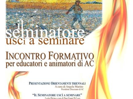 La formazione degli educatori cattolici ai tempi di internet Domani a Villapiana incontro formativo  L’evento promosso dall’AC diocesana di Cassano