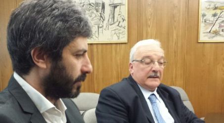 Fico (M5S) oggi in visita alla Rai di Cosenza Il presidente della commissione di Vigilanza Rai, Roberto Fico, ha incontrato i dipendenti Rai della Calabria
