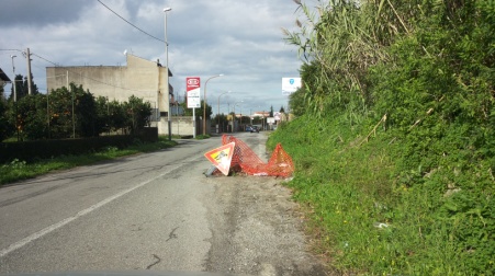 Pericolosa la strada provinciale che collega Polistena a Cittanova Un cittadino presenta un esposto in Procura per sollecitare un intervento urgente di ripristino