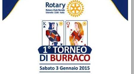 Rotary Rende, Torneo di burraco e solidarietà Iniziativa benefica del Rotary club di Rende che organizza un torneo del famoso gioco di carte il cui incasso sarà devoluto ad una onlus che si occupa di soggetti autistici