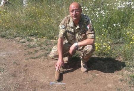 Fatta brillare granata artiglieria Una granata d'artiglieria in pessimo stato di conservazione è stata trovata in un terreno agricolo in località Campo dell'Alto a Celico