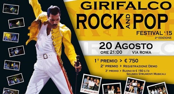 Nuova edizione del Girifalco Rock and Pop Festival La manifestazione rappresenterà una vetrina importante per giovani band e cantanti del territorio 