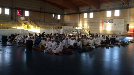 Preghiera del sacrificio per i musulmani della Locride Rinnovato appuntamento presso il Palazzetto dello Sport di Locri