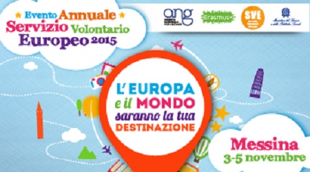 A Messina la due giorni dell’Evs Annual Event 2015 Parte l'evento annuale dei giovani del servizio volontario europeo