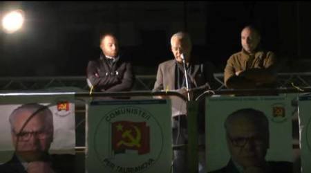 Elezioni, Ciano parla alla città di Taurianova Il candidato comunista ha analizzato una serie di punti per il rilancio del paese