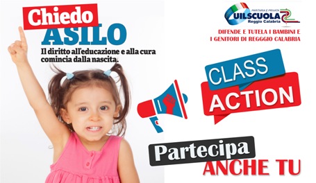 Infanzia, ultimo avviso dell’Uil Scuola di Reggio "Il silenzio della politica di Reggio Calabria conferma l’assenso al disinteresse verso 4.608 bambini"