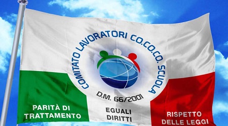 Lavoratori Co.Co.Co. chiedono stabilizzazione full-time Precari storici da 27 anni, di cui 16 nelle istituzioni scolastiche statali Italiane