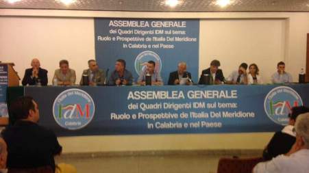 Rende, riunione Quadri dirigenti Italia del Meridione Oggetto dell'incontro era il ruolo e le prospettive che il Partito ha in Calabria e nel Paese