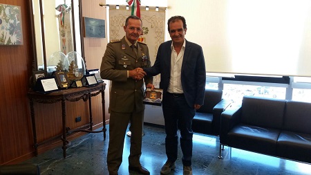 Catanzaro, incontro tra Bruno e il colonnello Rossitto Visita istituzionale in vista di future collaborazioni