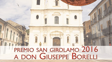 Cittanova, Premio “San Girolamo” a don Borelli Il sindaco Cosentino: "La città gli riconosce i grandi sforzi per una rinascita sociale difficilissima"