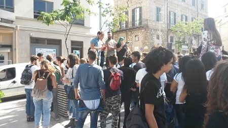 Catanzaro, protesta studenti contro la “Buona Scuola” Manifestazione per dire no alla riforma del Governo