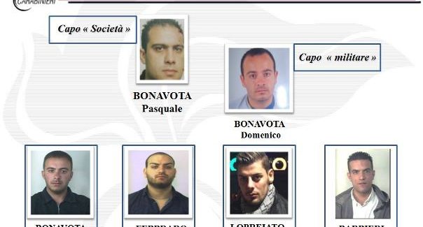 Decapitata la potente famiglia dei Bonavota con ramificazioni nella Capitale Sei fermi tra Roma e Vibo Valentia, svelati anche due omicidi