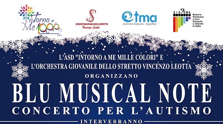 Autismo, concerto “Blu Musical Notes” a Reggio Serie di progetti indirizzati principalmente all’integrazione sociale di soggetti aventi difficoltà relazionali