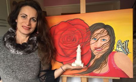 Dalla Grecia riconoscimento per la pittrice Loprete A breve uscirà anche un libro di fiabe illustrato da lei