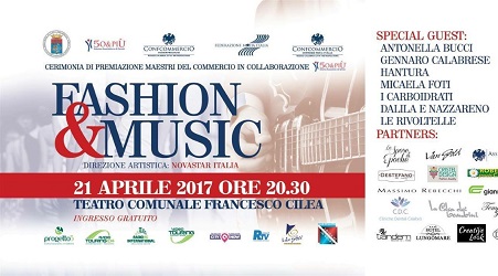 Reggio, Confcommercio organizza “Fashion&Music” L'evento si svolgerà nell’elegante e raffinata cornice del prestigioso teatro "Cilea"