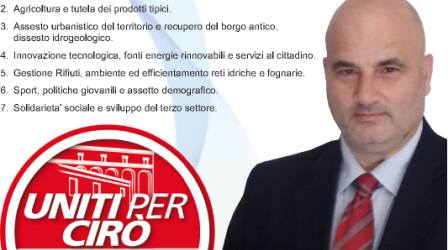 Elezioni Cirò, il progetto del candidato sindaco Paletta "Più wifi e videosorveglianza. Potenzieremo uffici tributi"