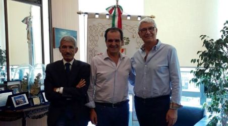Enzo Bruno incontra presidente Catanzaro Calcio Massima collaborazione  dell’Ente alla nuova compagine societaria
